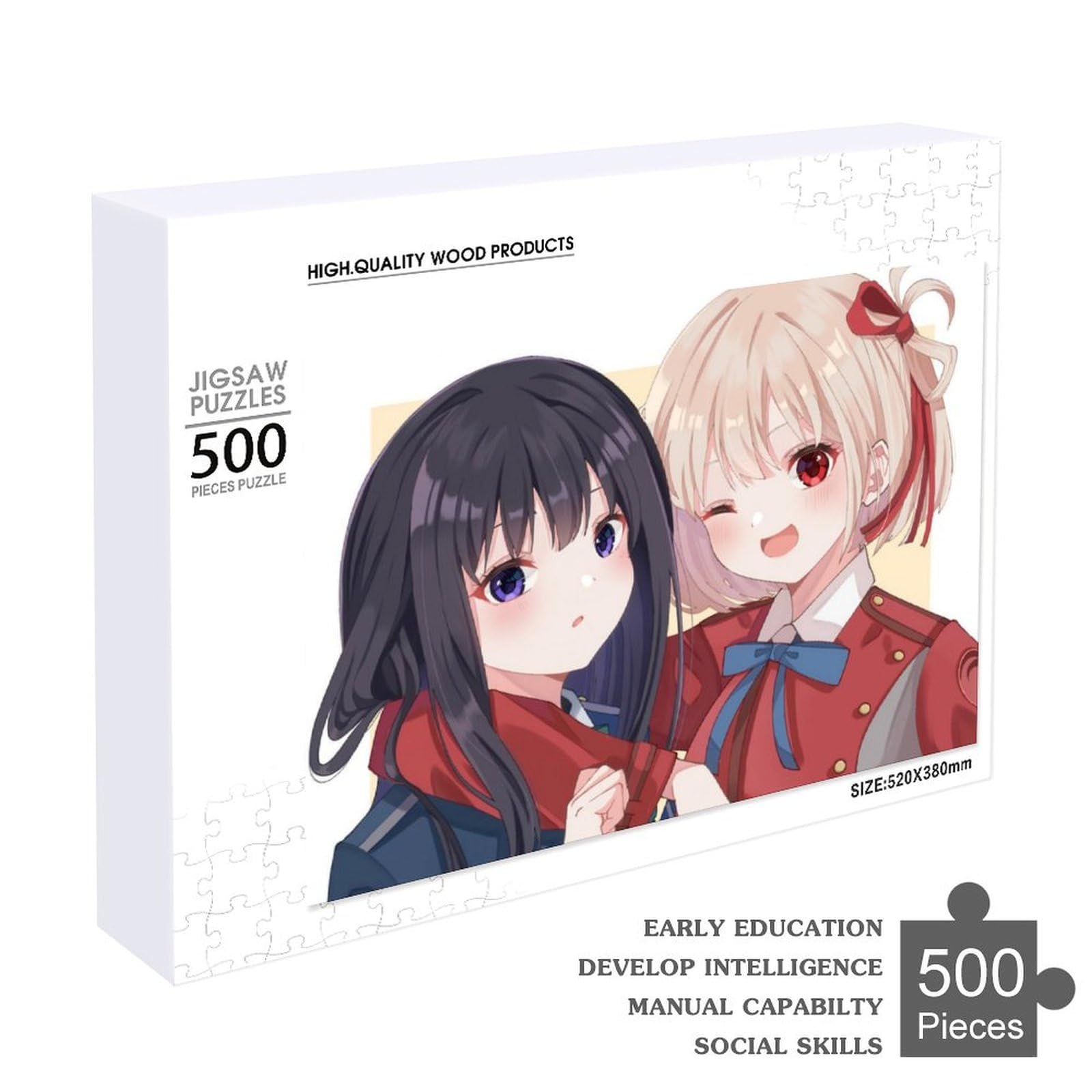 Amazon.co.jp: リコリス・リコイル ジグソーパズル 500/1000